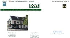 Desktop Screenshot of dovestreetinn.co.uk